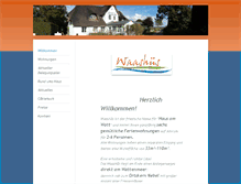 Tablet Screenshot of amrum-waashues.de